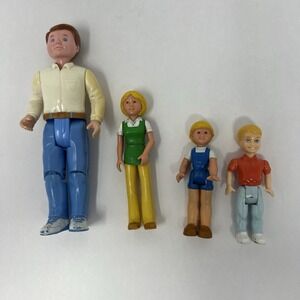 Fisher Price‎ Loving Family & Playskool Dollhouse Figures Lot Mom Dad Brother